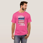 Distressed Im From Arizona Home State AZ Nothing S T-shirt (Voorkant volledig)
