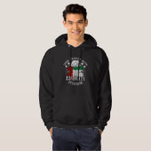Distressed Irish Emirati Attitude Patriotic Shamro Hoodie (Voorkant volledig)