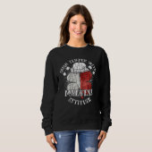 Distressed Irish Maltese Attitude Patriotic Shamro Trui (Voorkant volledig)