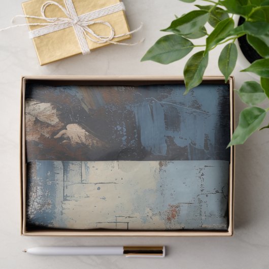 Distressed Lighthouse Schilderij Decoupage Tissuepapier (Geschenk)