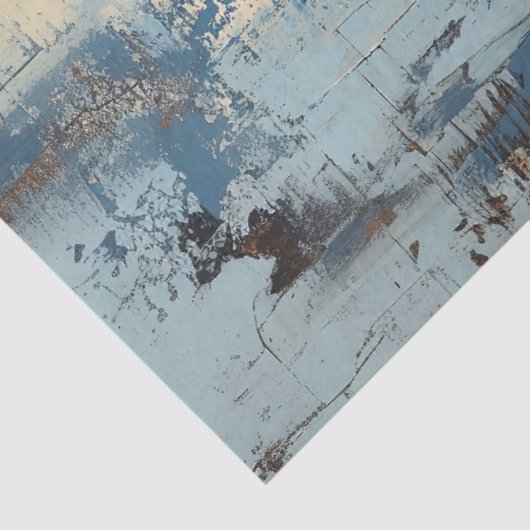 Distressed Lighthouse Schilderij Decoupage Tissuepapier (Detail)