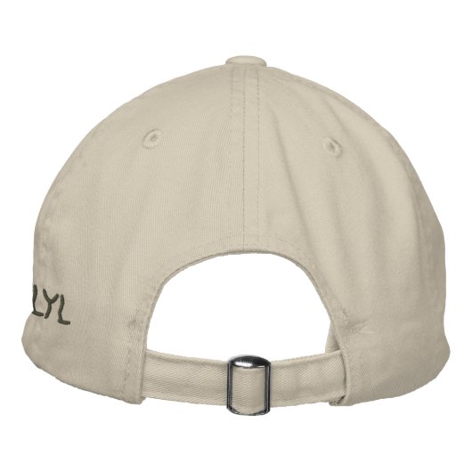 Distressed loyal Mob saint laurent sand Geborduurde Pet (Achterkant)