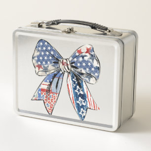 Distressed Patriotic Bow – Vlag van de Verenigde S