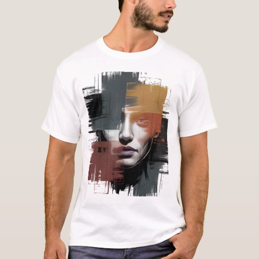 Distressed Reflection T-shirt (Voorkant)