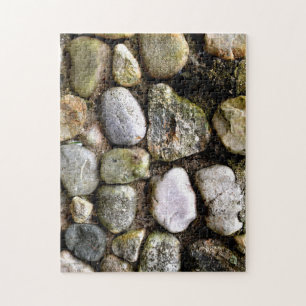 Distressed Rocks stenen veldsteen patroon Legpuzzel