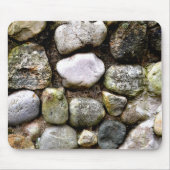 Distressed Rocks stenen veldsteen patroon Muismat (Voorkant)