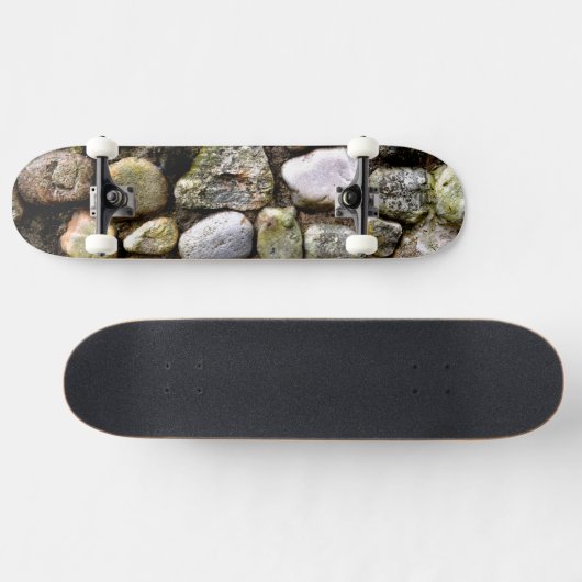 Distressed Rocks stenen veldsteen patroon Skateboard (Horizontaal)