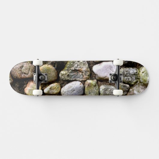 Distressed Rocks stenen veldsteen patroon Skateboard (Horizontaal)
