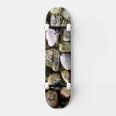 Distressed Rocks stenen veldsteen patroon Skateboard (Voorkant)