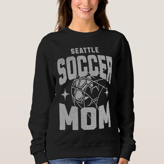 Distressed Soccer Mom Seattle Washington Trui (Voorkant)