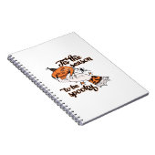 Distressed Spooky Season Notitieboek (Rechterzijde)