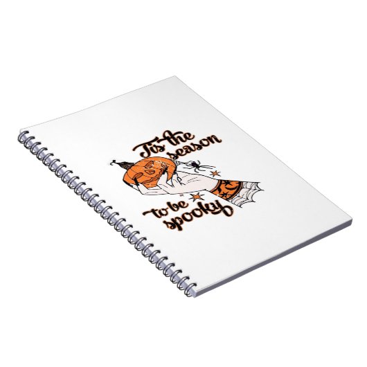 Distressed Spooky Season Notitieboek (Rechterzijde)