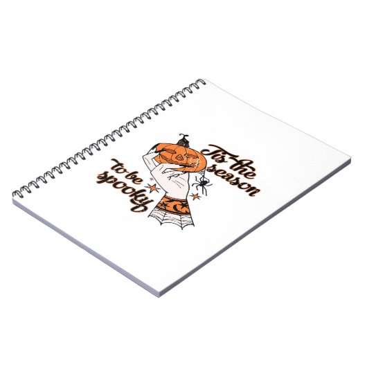 Distressed Spooky Season Notitieboek (Linkerzijde)