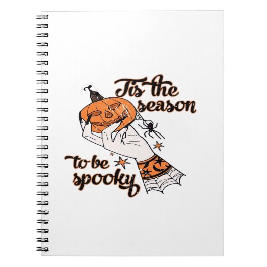 Distressed Spooky Season Notitieboek (Voorkant)