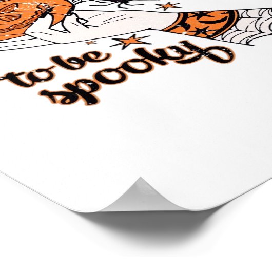 Distressed Spooky Season Poster (Hoek)