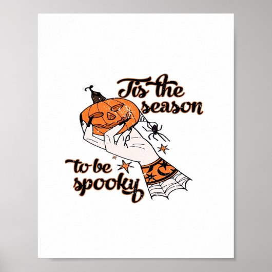 Distressed Spooky Season Poster (Voorkant)