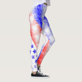 DISTRESSED STARS AND STRIPES USA LEGGINGS (Rechts)