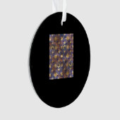 Distressed Whimsigoth Wallpaper Ornament (voorkant)
