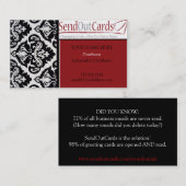 distributeur visitekaartje (Voorkant / Achterkant)