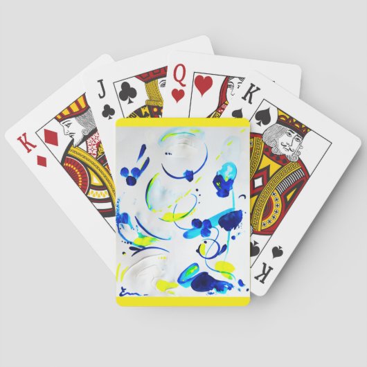 Distributie 1 pokerkaarten (Achterkant)