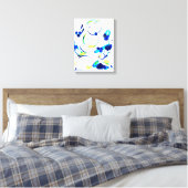 Distributie 1, serie Distractie Canvas Afdruk (Insitu (Slaapkamer))