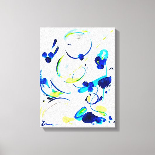 Distributie 1, serie Distractie Canvas Afdruk (Voorkant)