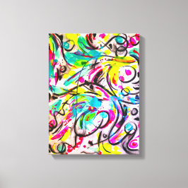Distributie 3 canvas afdruk