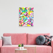 Distributie 3 canvas afdruk (Insitu (Woonkamer))
