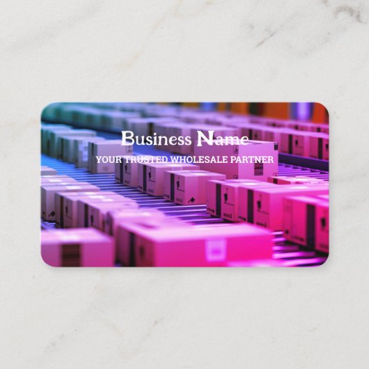 Distributie Groothandel Visitekaartje (Voorkant)