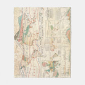 Distributie planten fleece deken (Voorkant)