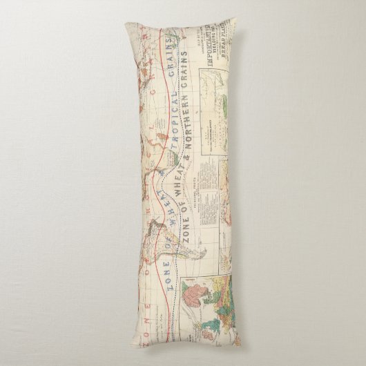 Distributie planten lichaamskussen (Achterkant (Verticaal))