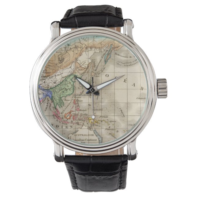 Distributie primitief du genre humain horloge (Voorkant)