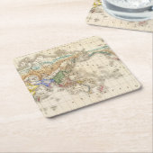 Distributie primitief du genre humain kartonnen onderzetters (Schuin)