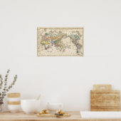Distributie primitief du genre humain poster (Keuken)