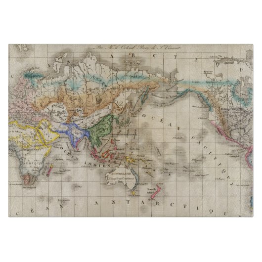 Distributie primitief du genre humain snijplank (Voorkant)