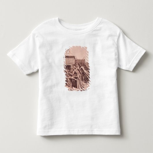Distributie van brood in het Louvre Kinder Shirts (Voorkant)