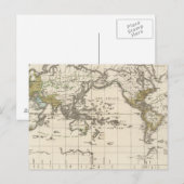 distributie van Indo Germanic people Briefkaart (Voorkant / Achterkant)