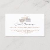 Distributor Accessoires voor zakken Visitekaartje (Achterkant)