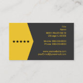 Distributor Visitekaartje (Achterkant)