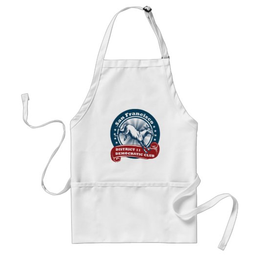 District 11 Dems Apron Standaard Schort (Voorkant)