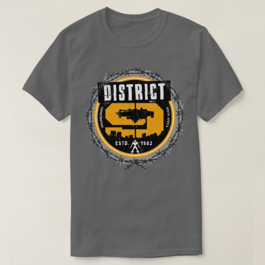 District 1 t-shirt (Design voorkant)