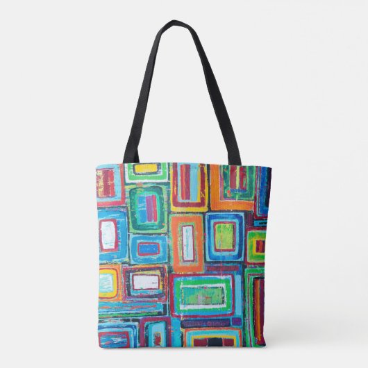 District 23 Canvas tas (Achterkant)