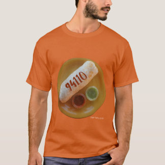 District Burrito van de missie | San Francisco 941 T-shirt