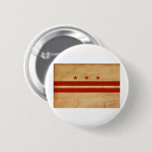 District Columbia-Buttonnen Ronde Button 5,7 Cm (Voorkant /achterkant)