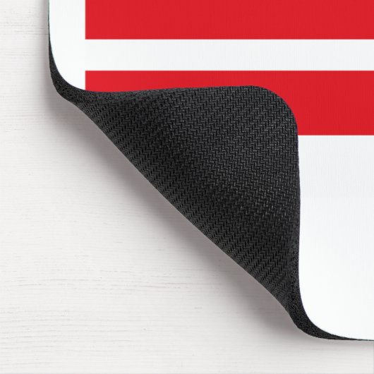 District Columbia Flag Mousepad Muismat (Hoek)