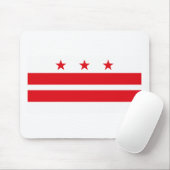 District Columbia Flag Mousepad Muismat (Met muis)