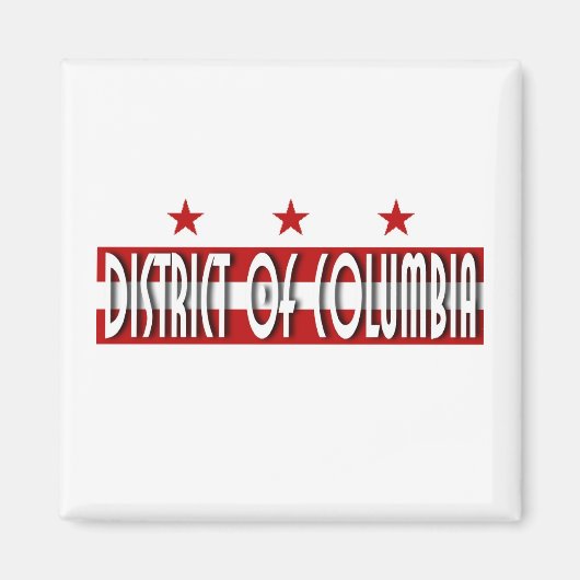 District Columbia Magneet (Voorkant)