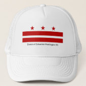 District Columbia Washington DC Trucker Pet (Voorkant)