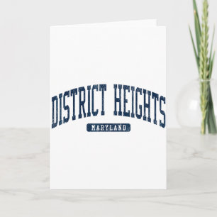 District Heights Maryland Md Hogeschool Universite Kaart