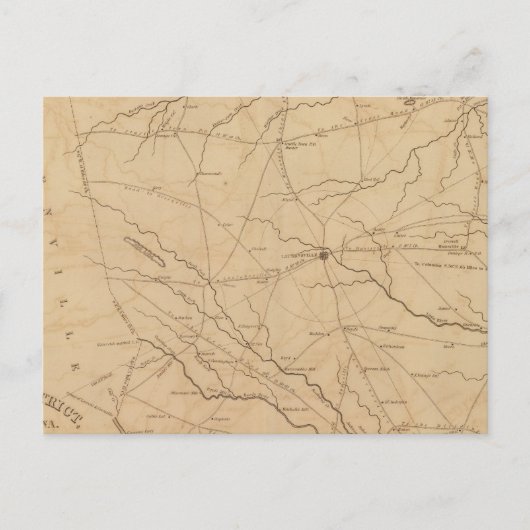district Laurens, South Carolina Briefkaart (Voorkant)